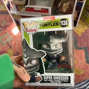 Funko POP Super Shredder Metallic SE Teenage Mutant Ninja Turtles TMNT #1138